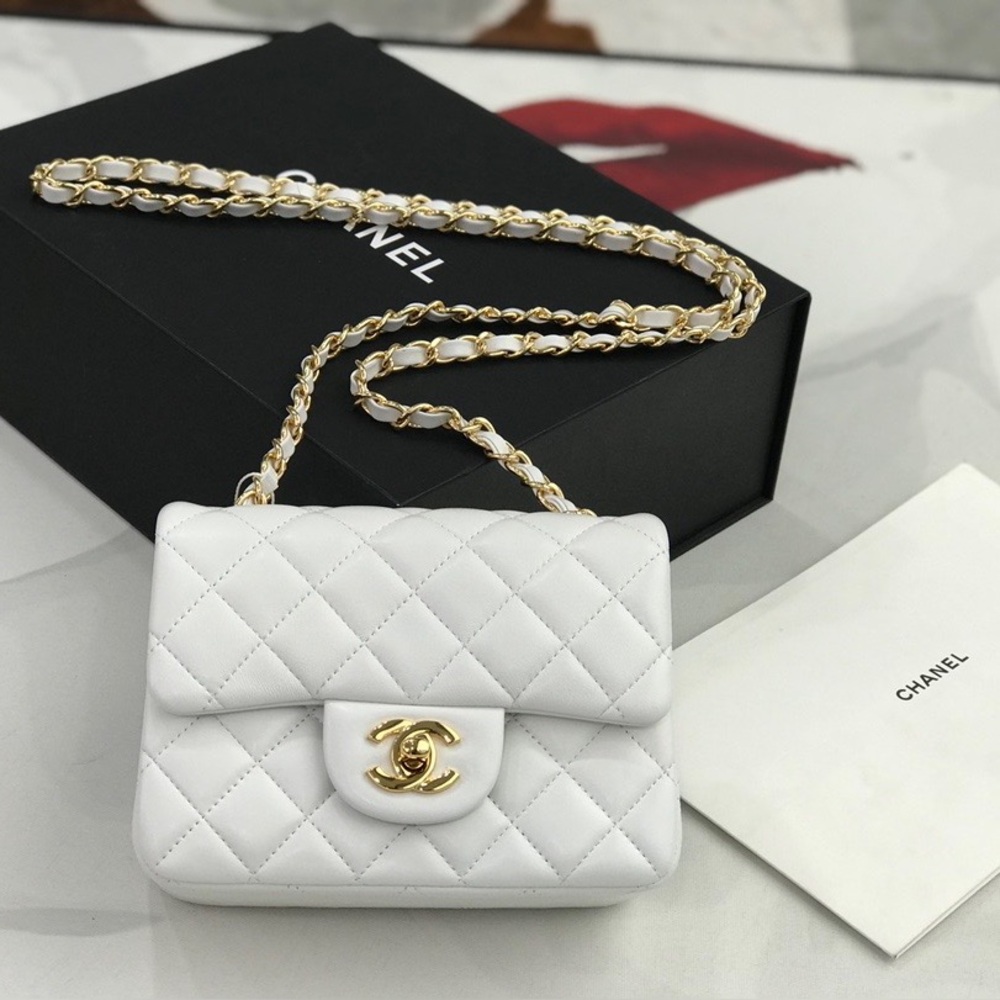 Chanel White Bag 🤍